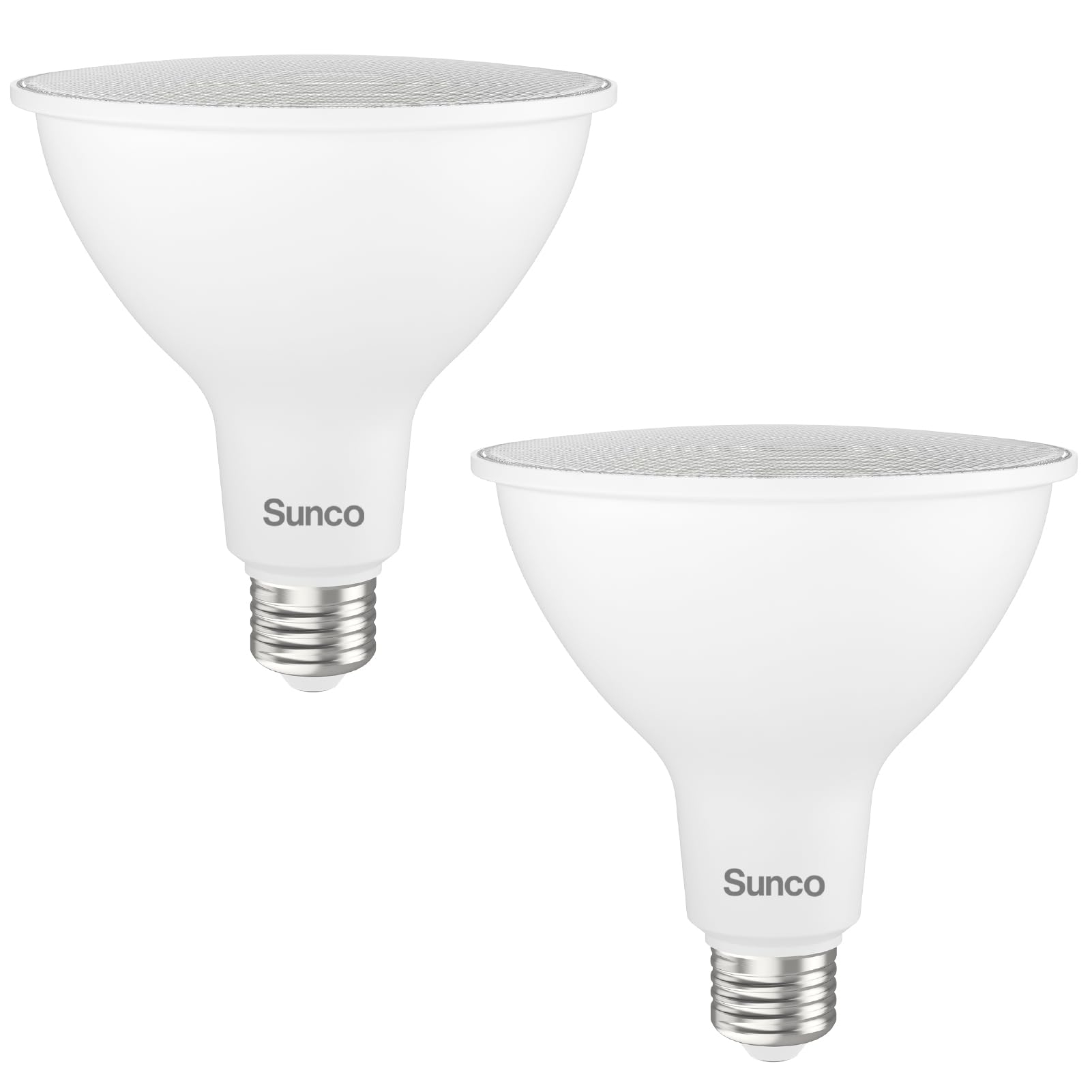 Sunco Outdoor Flood Light Bulbs, Par38 Led Flood Lights Waterproof, 1800 Lm, 15W (150W Equivalent), 5000K Daylight, Dimmable, E2