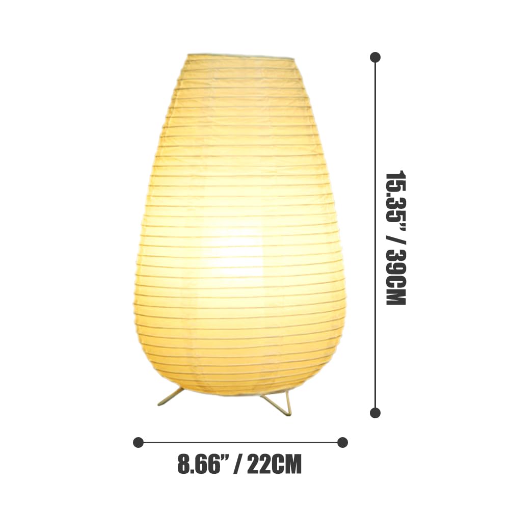Bedside Table Lamp Paper And Standing Lamp Room Decoration Festival Lantern Light Nightstand Desk Lamp Bedroom Dresser Living Ki