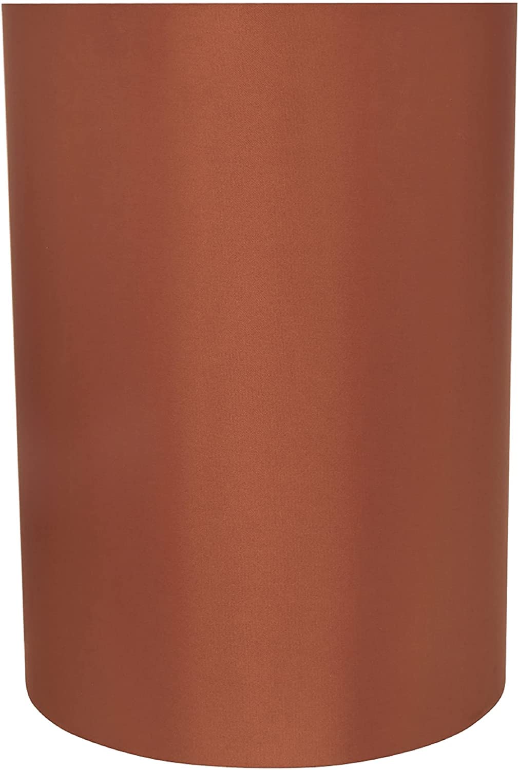 Aspen Creative 31125A Transitional Drum (Cylinder) Shaped Spider Construction Lamp Shade in Redwood 8'' wide (8'' x 8'' x 11'')