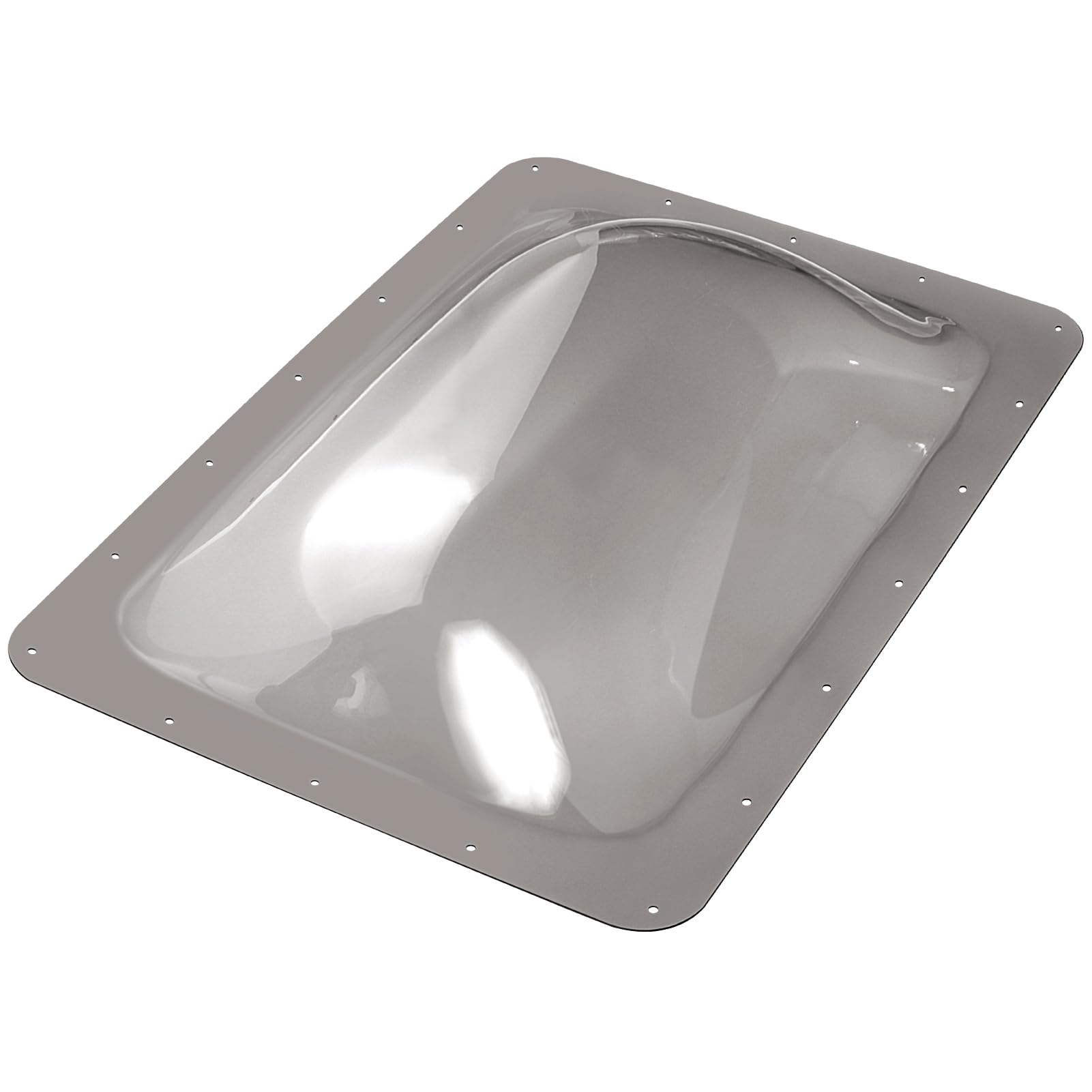 XMK RV Skylight Replacement Cover, 18" x 26", Smoke Gray, Polycarbonate, Fits 14" x 22" Openings, Model RV Skylight-001