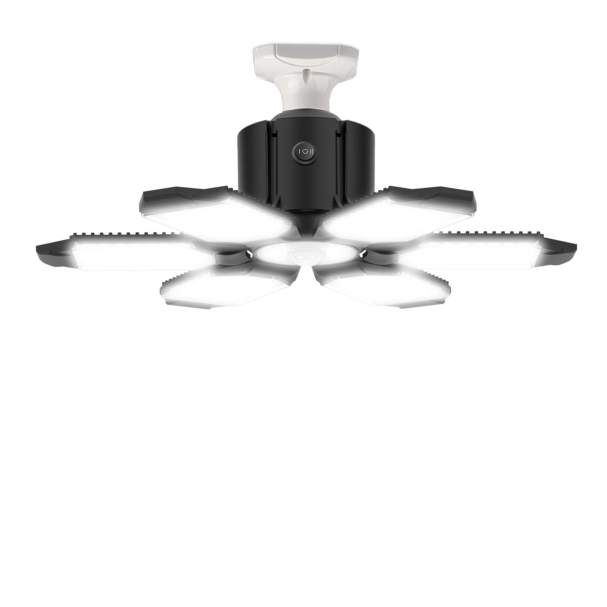 Motion Sensor Garage Light - 150W 15000Lm Garage Lights Ceiling Led Motion Activated With Pir & Photocell Sensors Adjustable Pan