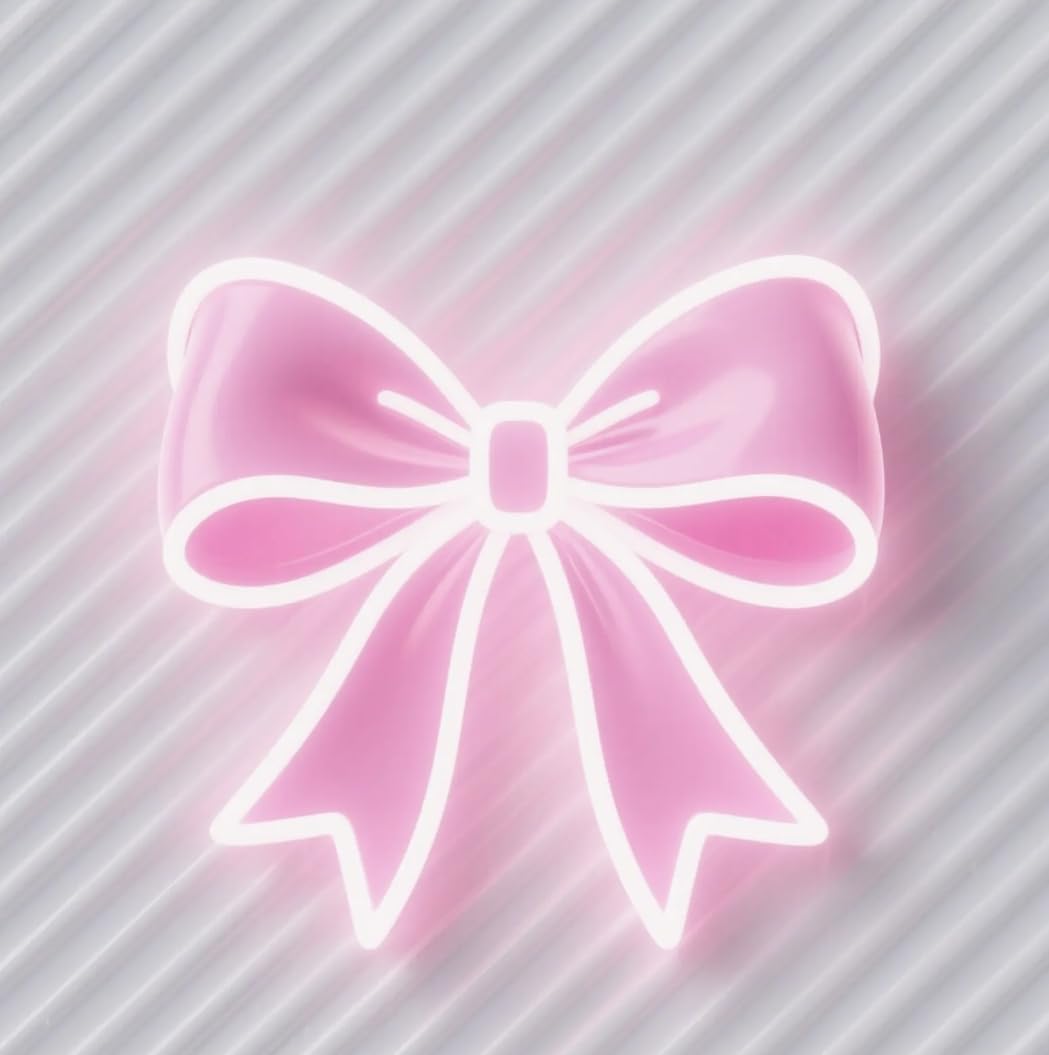 Ulalaza Neon Light Sign LED XOXO Decorative Marquee Night Light USB Operated 15x35CM Bow Color