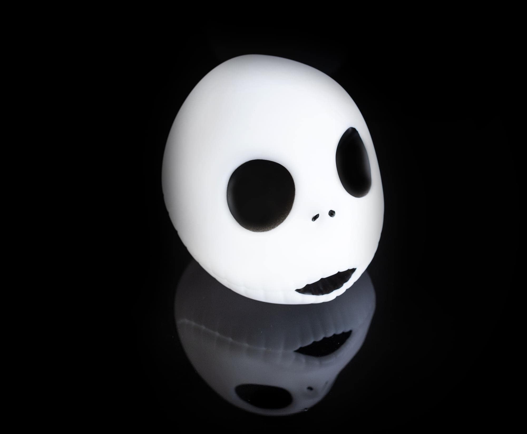 Disney The Nightmare Before Christmas 6-Inch Jack Skellington Mood Light | Nightstand Table Lamp with LED Light for Bedroom, Des