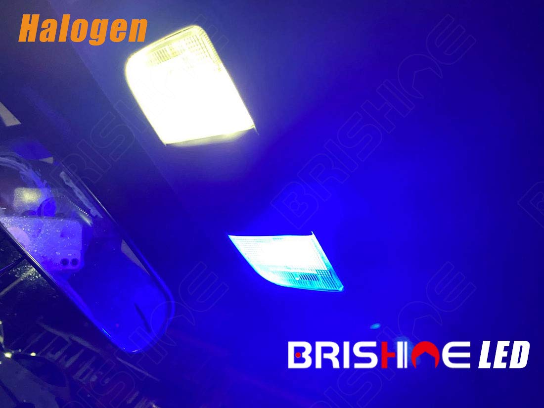 Brishine Blue Led Interior Light Kit For 2010-2020 2021 Toyota 4Runner Super Bright Interior Led Bulbs Package + License Plate L