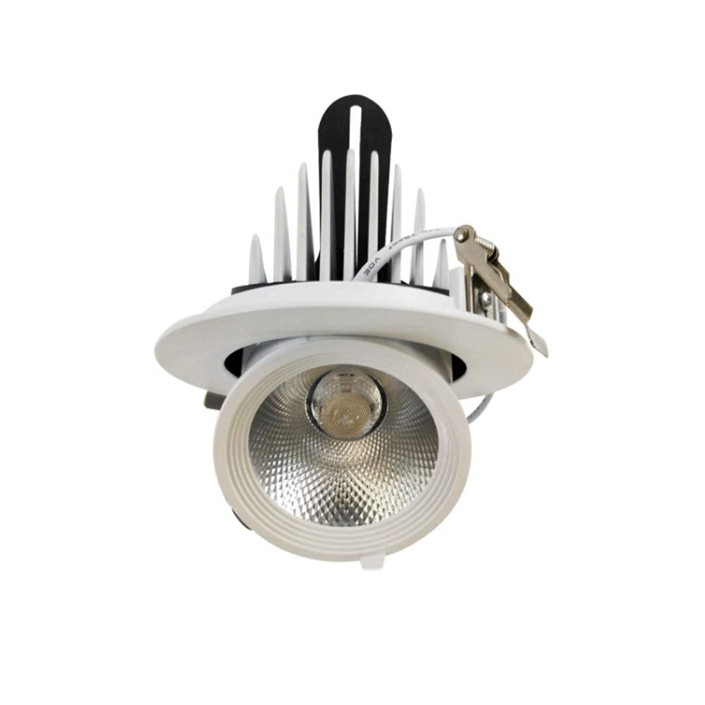 OZZKI Recessed Profession Eye Protection No Stroboscopic LED Recessed Downlight Indoor Home Illumination 5W 120LM Safety Wiring 