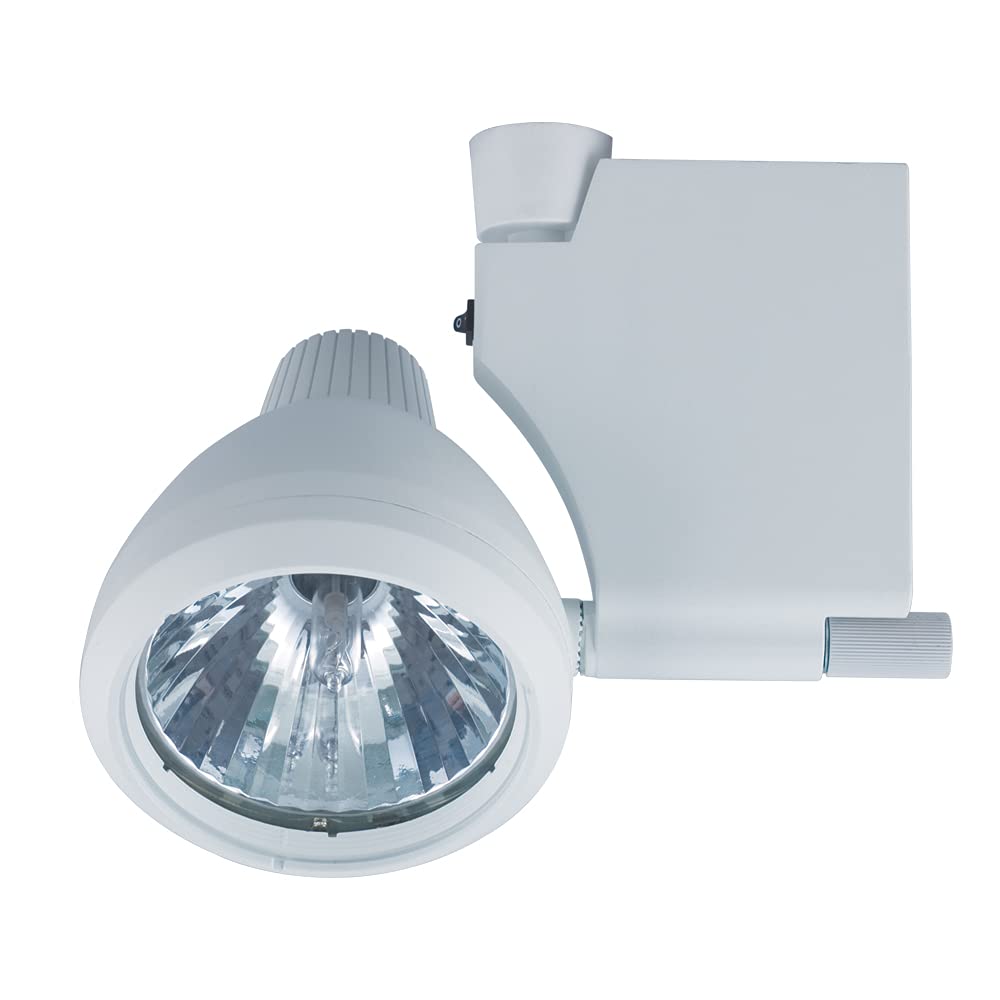 Jesco Lighting Hmh905T470-S Contempo 905 Series Metal Halide Track Light Fixture, T4, 70 Watts, Silver Finish