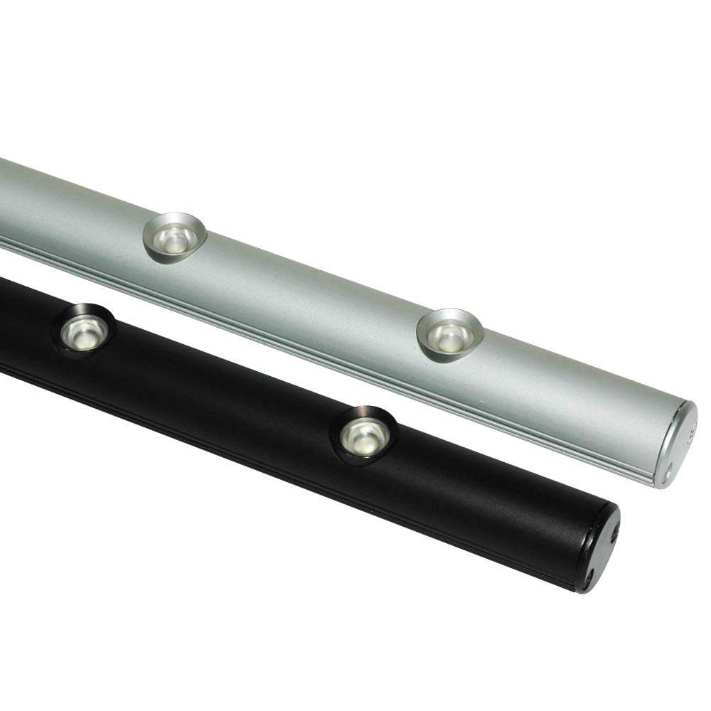 Jesco Lighting LED Linear Display Light, 36in, Aluminum, Model SD100CC366040-S, Silver Finish