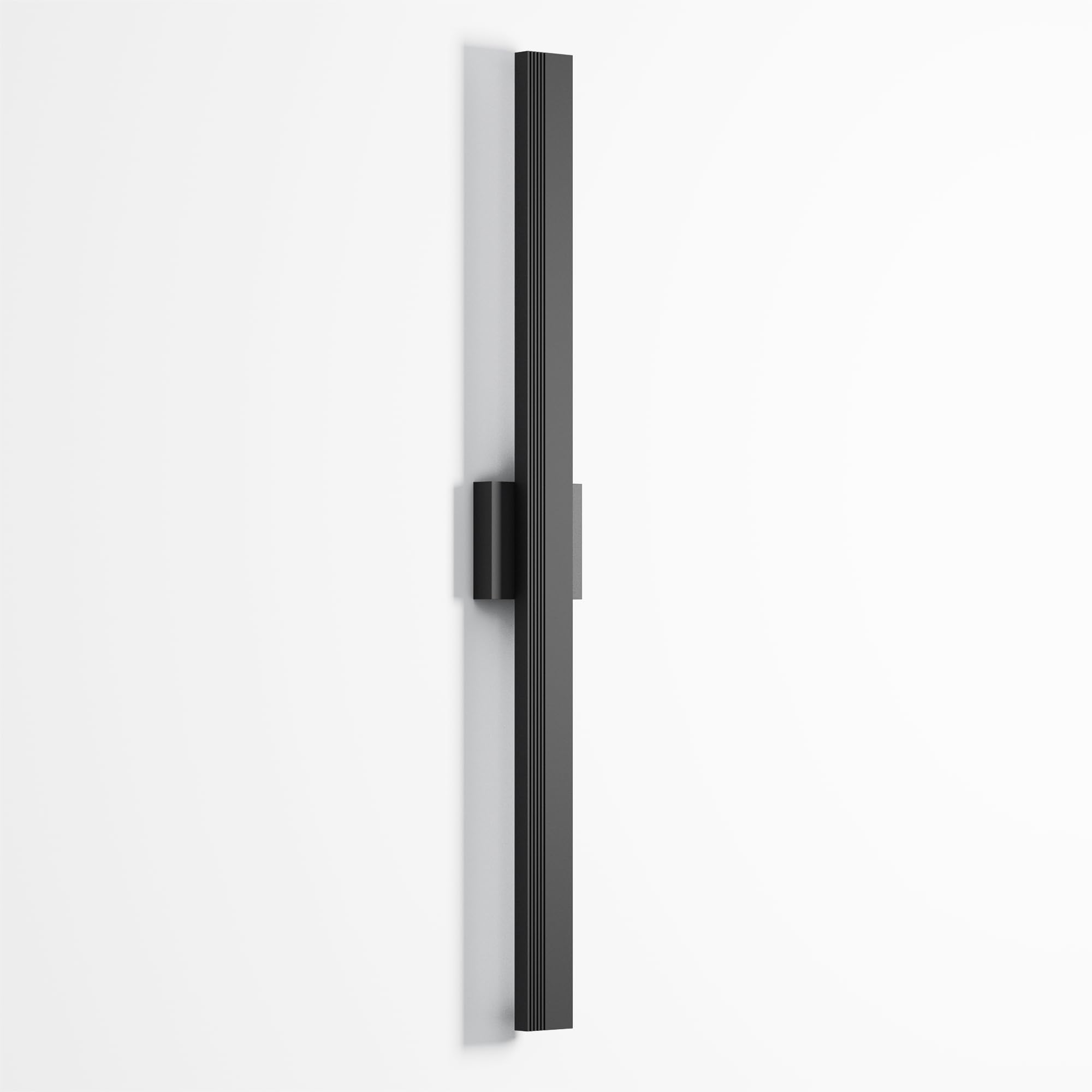 Lamqee 39.4 In Aluminum Long Outdoor Wall Light  3000K 2500Lm Integrated Led Waterproof Ip65  Linear Modern Exterior Lighting Fixtures Wall Mount Outside Sconce For House Porch Patio Garage Front Door
