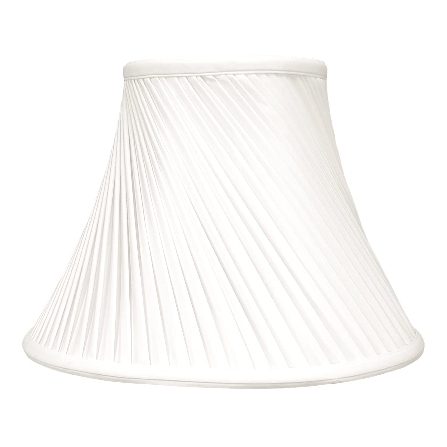 Royal Designs Bs-717-10Wh Twisted Pleat Basic Lamp Shade, 5 X 10 X 8, White