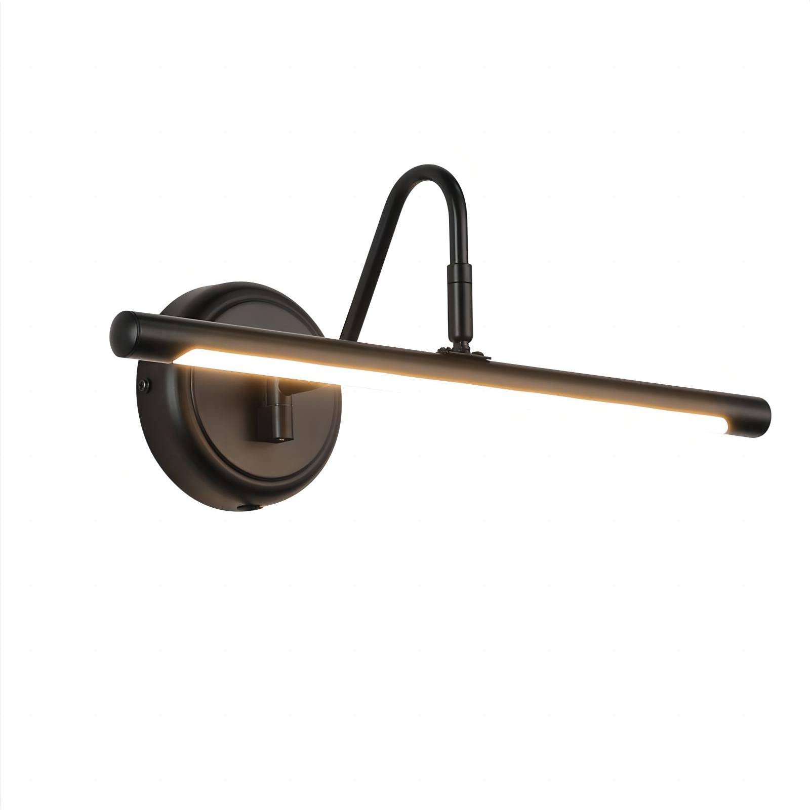 Joosenlux 16.5&quot; Hardwired Dimmable Black Picture Light For Paintings, Adjustable Direction 3000K