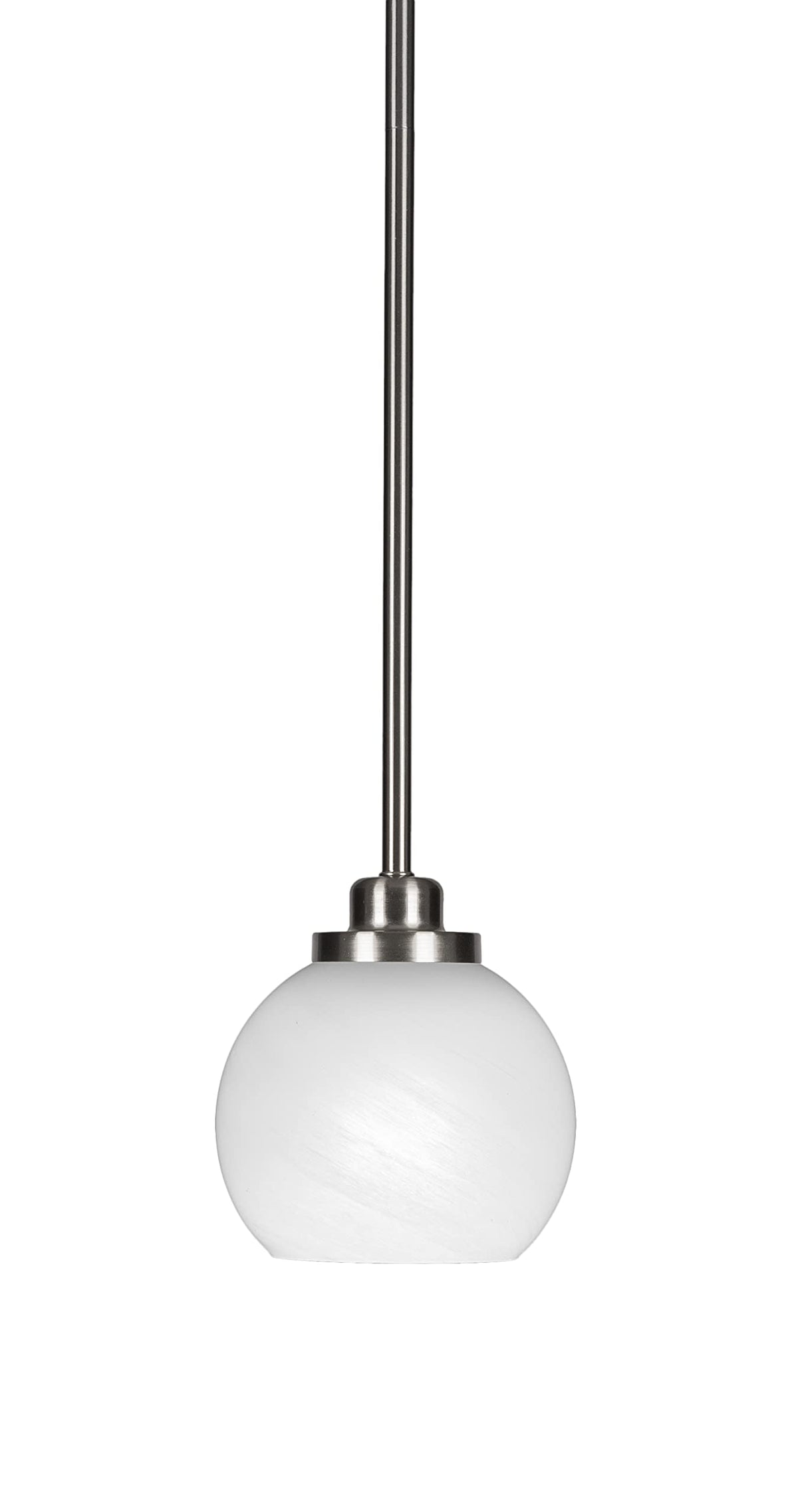 Odyssey 1 Light Mini Pendant in Brushed Nickel (2601-BN-4101)