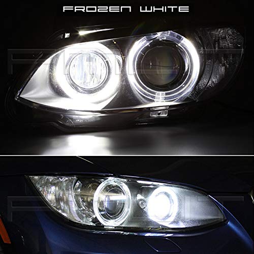 ePathChina LED Angel Eyes Marker Lights Bulbs for BMW E39 E53 E60 E61 E63 E64 E65 E66 E87 - White - Model EPC_CLB_01N