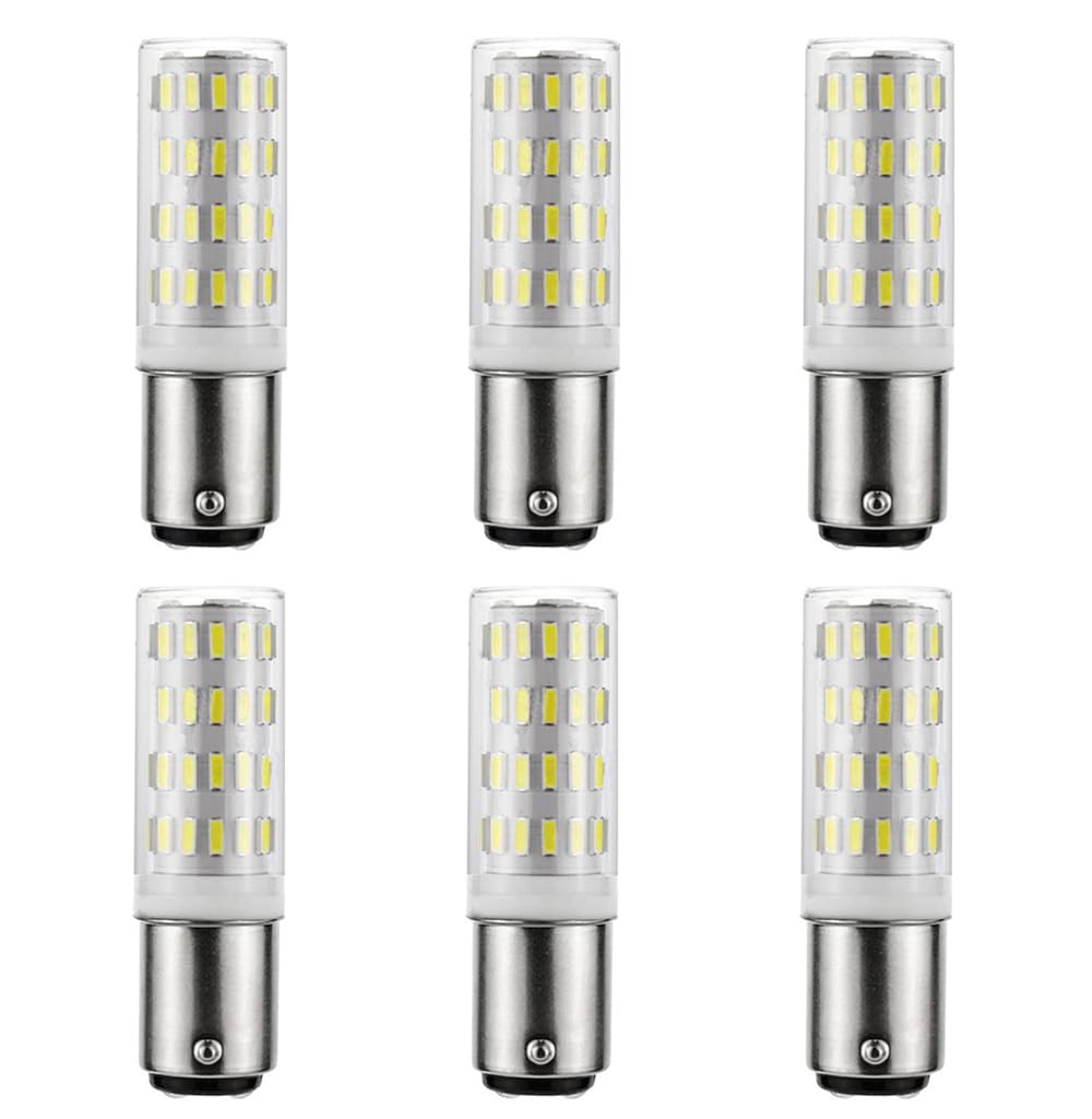 Ba15D 4W B15D Led Dimmable Ac/Dc 12V To 24V Warm White 3000K 40W Equivalent, Double Connect Sbc Bayonet Led Replacement Lamp For