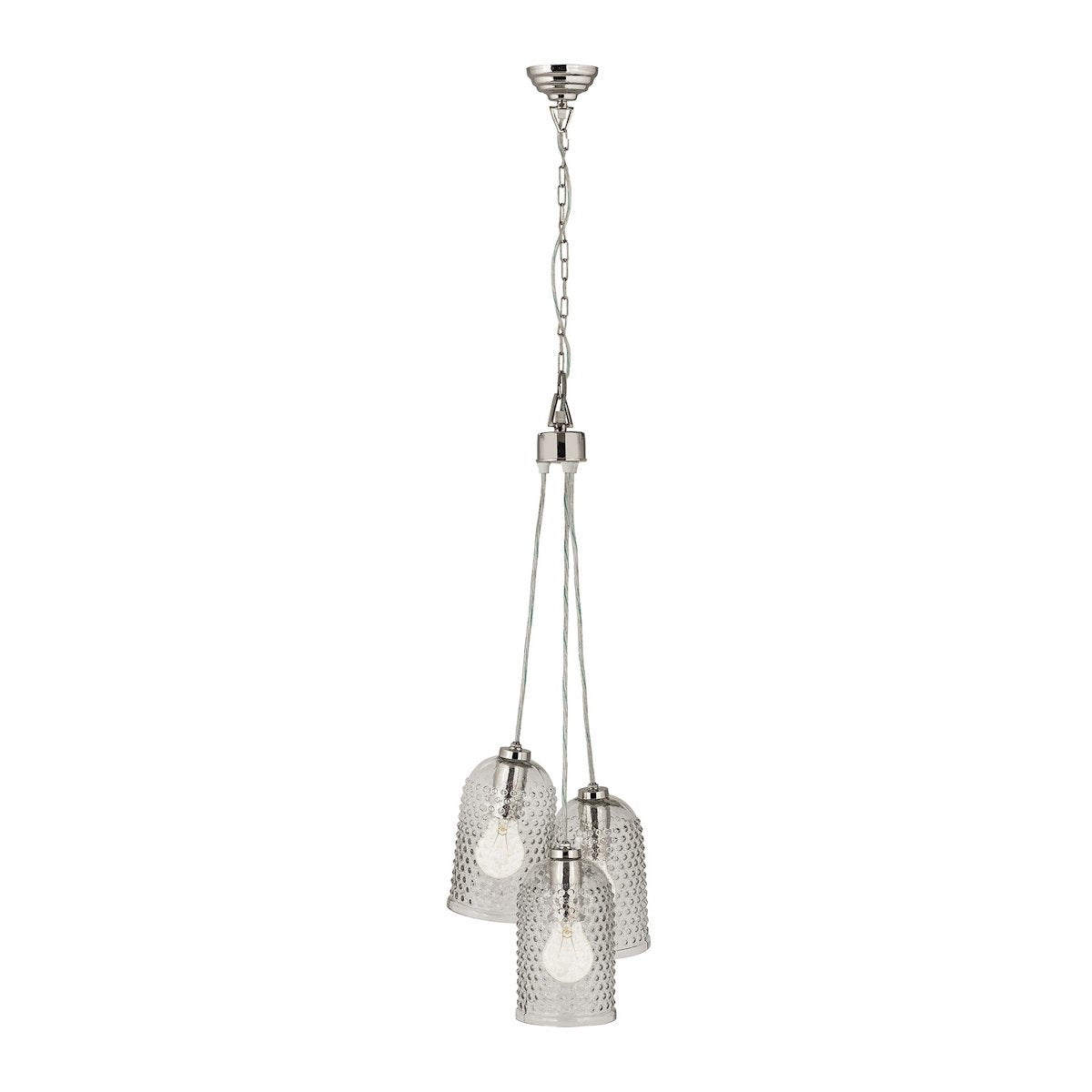 Elk Home Diamond Lighting 8983-025 Clear Glass Pendant Light Fixture