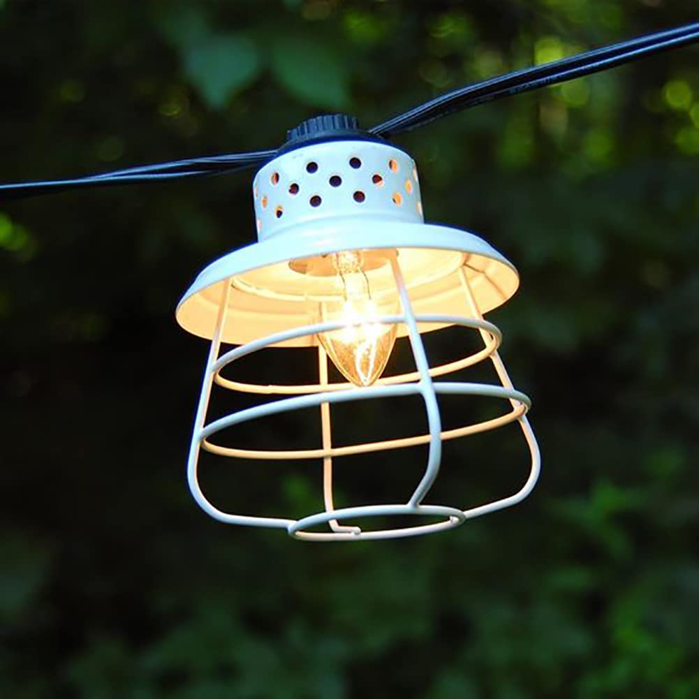 Konictom 25 Pack C7 Clear Replacement Bulbs, C7 Outdoor Candle Light Bulbs, Night Candle Light For Indoor Outdoor Patio Bistro P