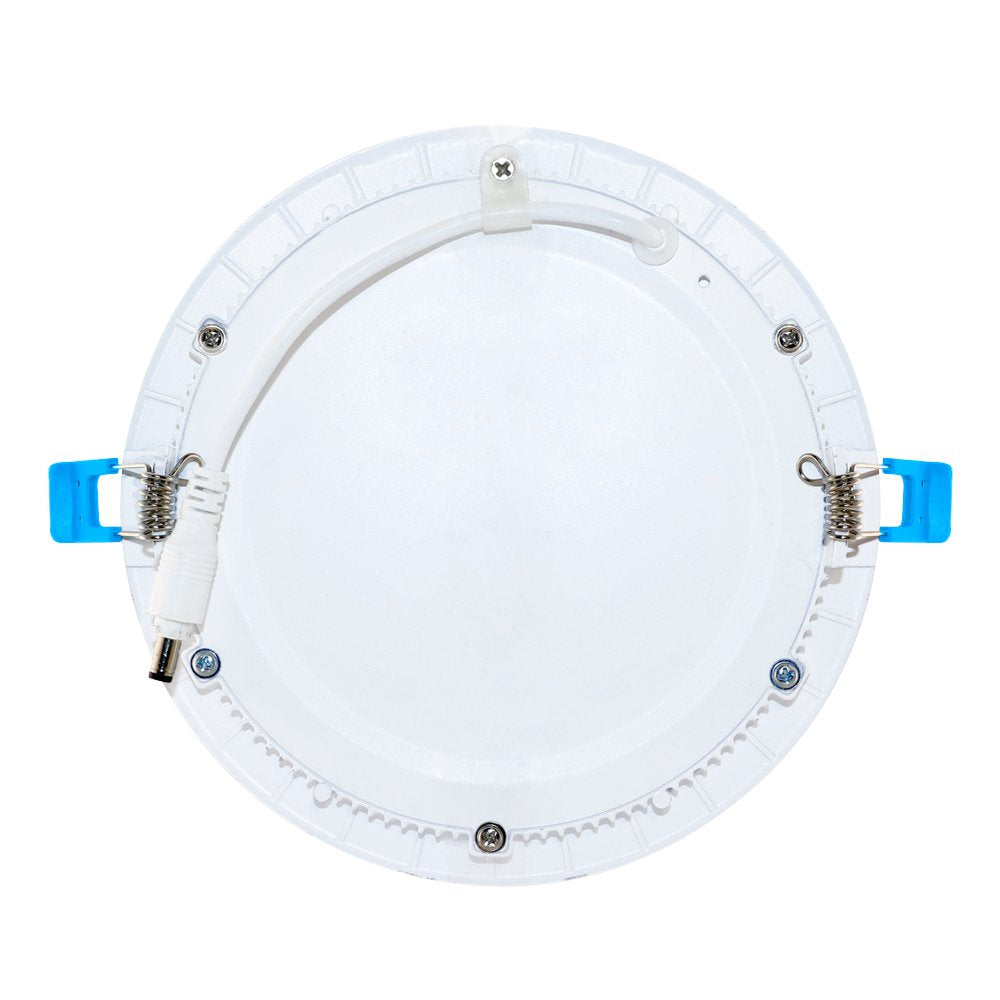 Euri Lighting Dlc6S-2040Ej Ultra-Slim Dimmable 6" Circlular Downlight, 12W (100W Equal), 900Lm, 4000K (Bright White), 90+ Cri, Ic Rated, No Housing Required, Ja8, E-Star & Etl Listed