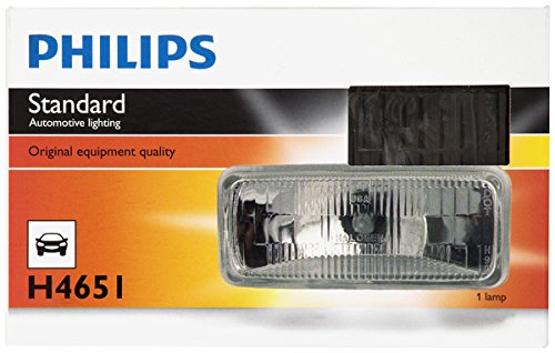 Philips H4651C1 Standard Halogen Sealed Beam headlamp, 2 Pack