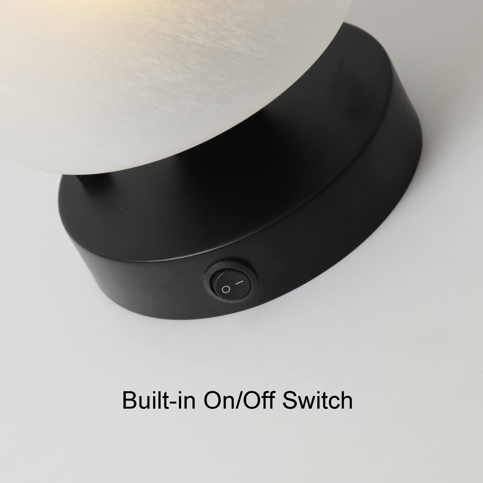 Maichis Decorative 12V Rv Interior Light Fixture With On&Off Switch, Led Pendent Dining-Room Lamp (Bulb Included), Alabaster Glass Shade, 12Volt Interior Light For Rv Motorhome