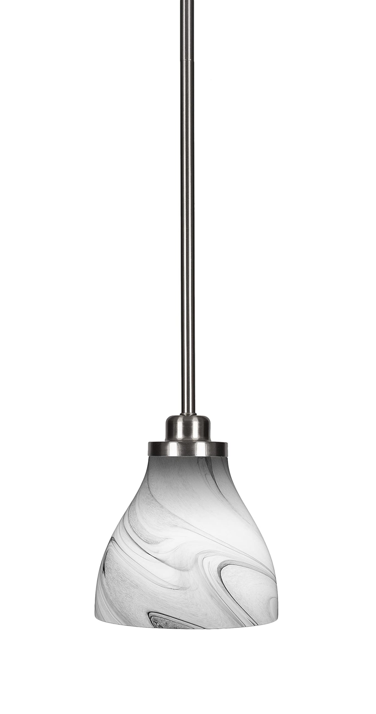 Odyssey 1 Light Mini Pendant in Brushed Nickel (2601-BN-4769)