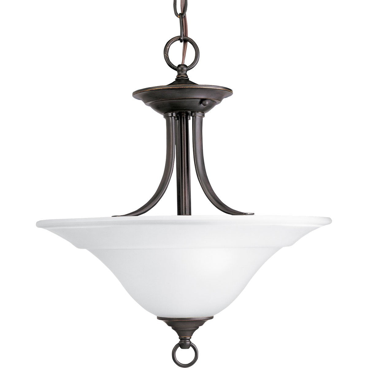 Trinity Collection Two-Light 16'' Semi-Flush