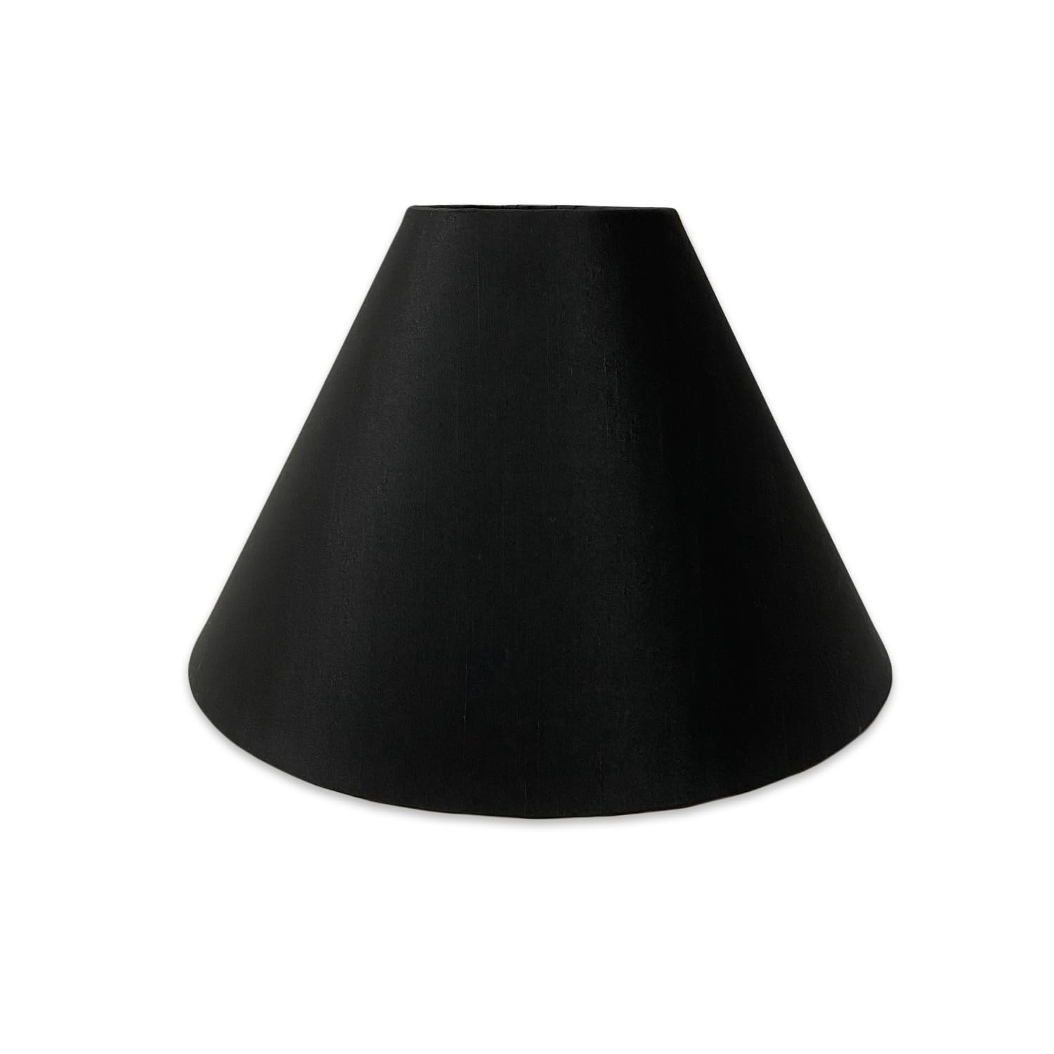 Royal Designs, Inc. Coolie Empire Hardback Lamp Shade, Hb-607-20Blk, Black, 7 X 20 X 12