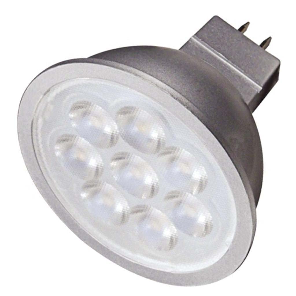Satco S9495 6.5W Mr16 Led 2700K 40-Degree Beam Spread Glass Light Bulb 