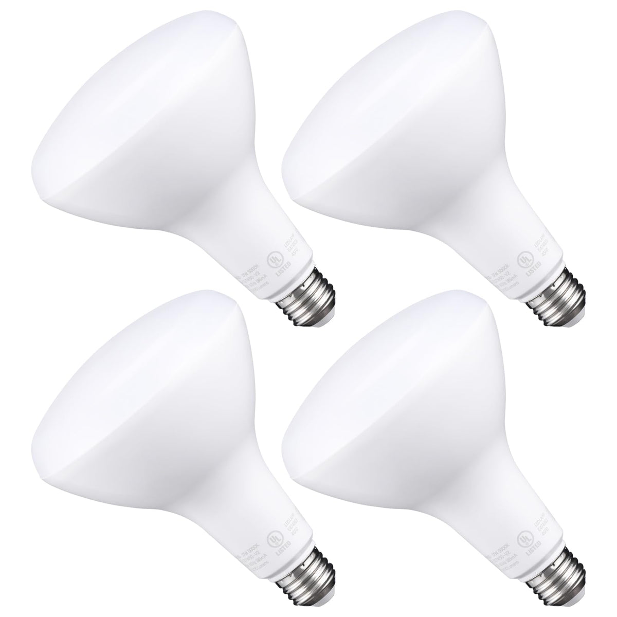 Torchstar Br40 Led Light Bulbs, Indoor Flood Light Bulbs, Dimmable, 5000K Daylight, 100W Equivalent 17W, 1400Lm, E26 Base, Reces