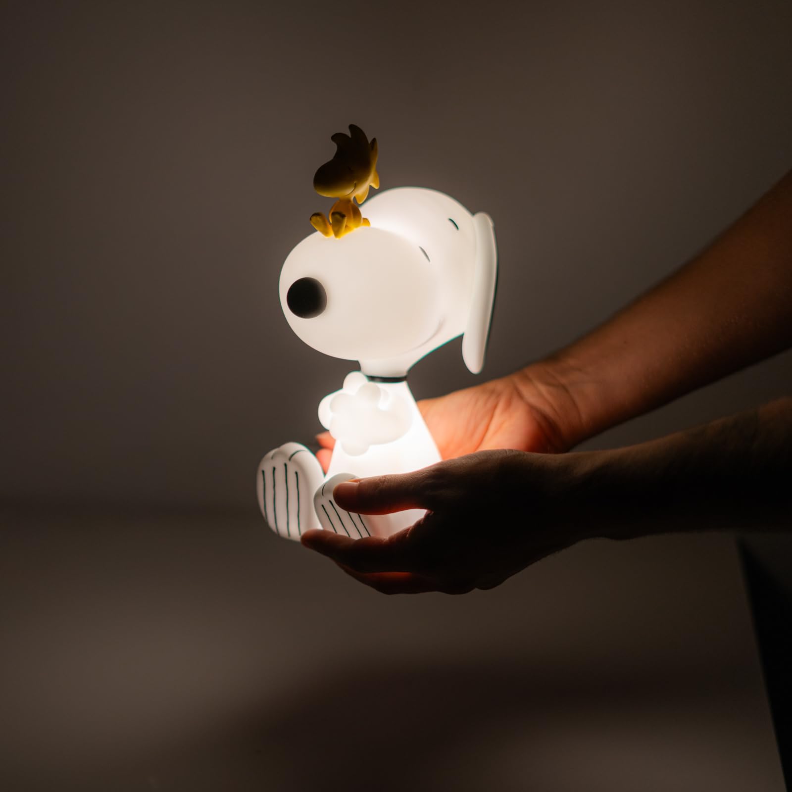 Grupo Erik Snoopy Lamp | Kids Night Light & Desk Lamp | PVC, One