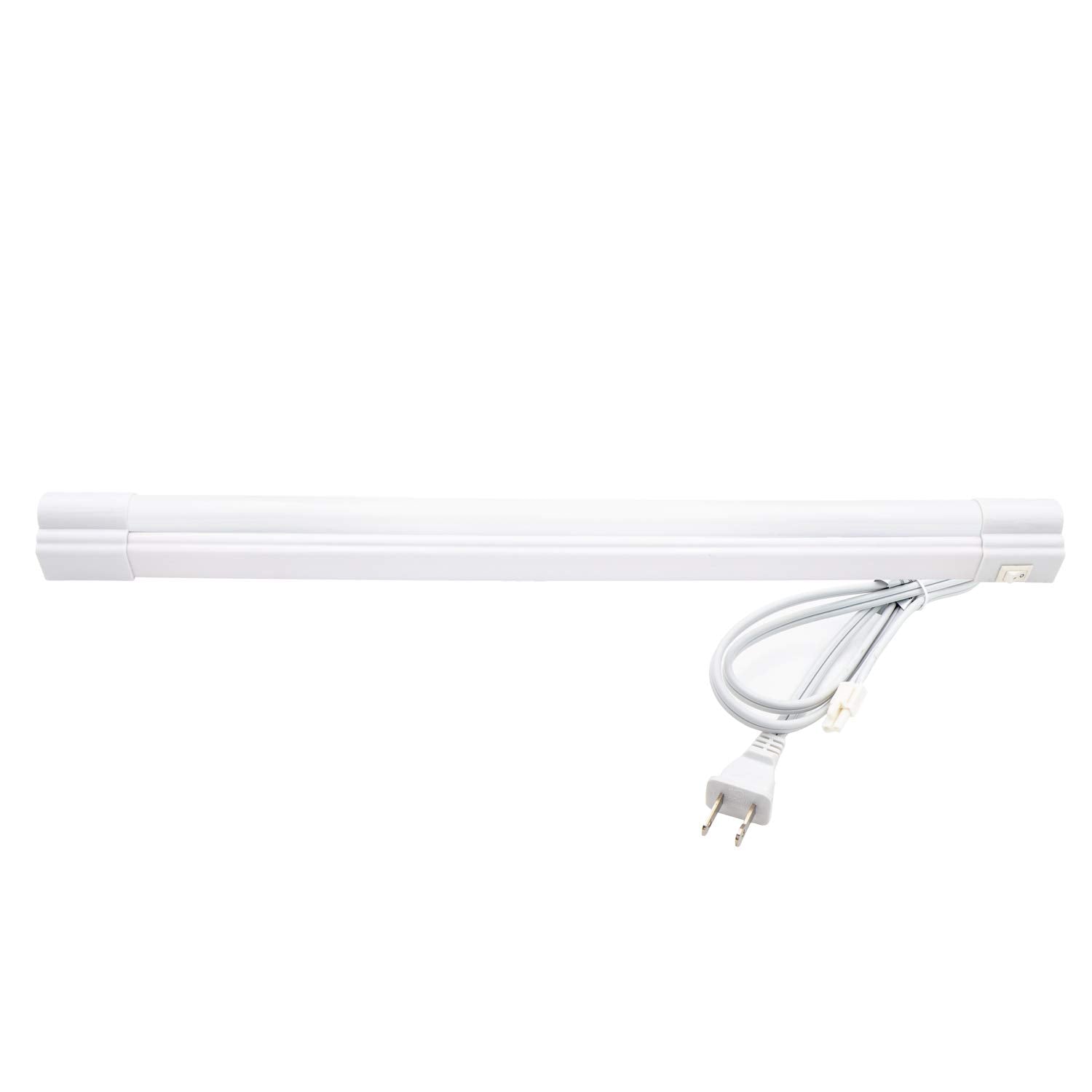 Maxxima 12 Inch Led Under Cabinet Light - 600 Lumens Warm White 3000K, Undermount Lighting Fixture For Kitchen, Closet, And Bedr