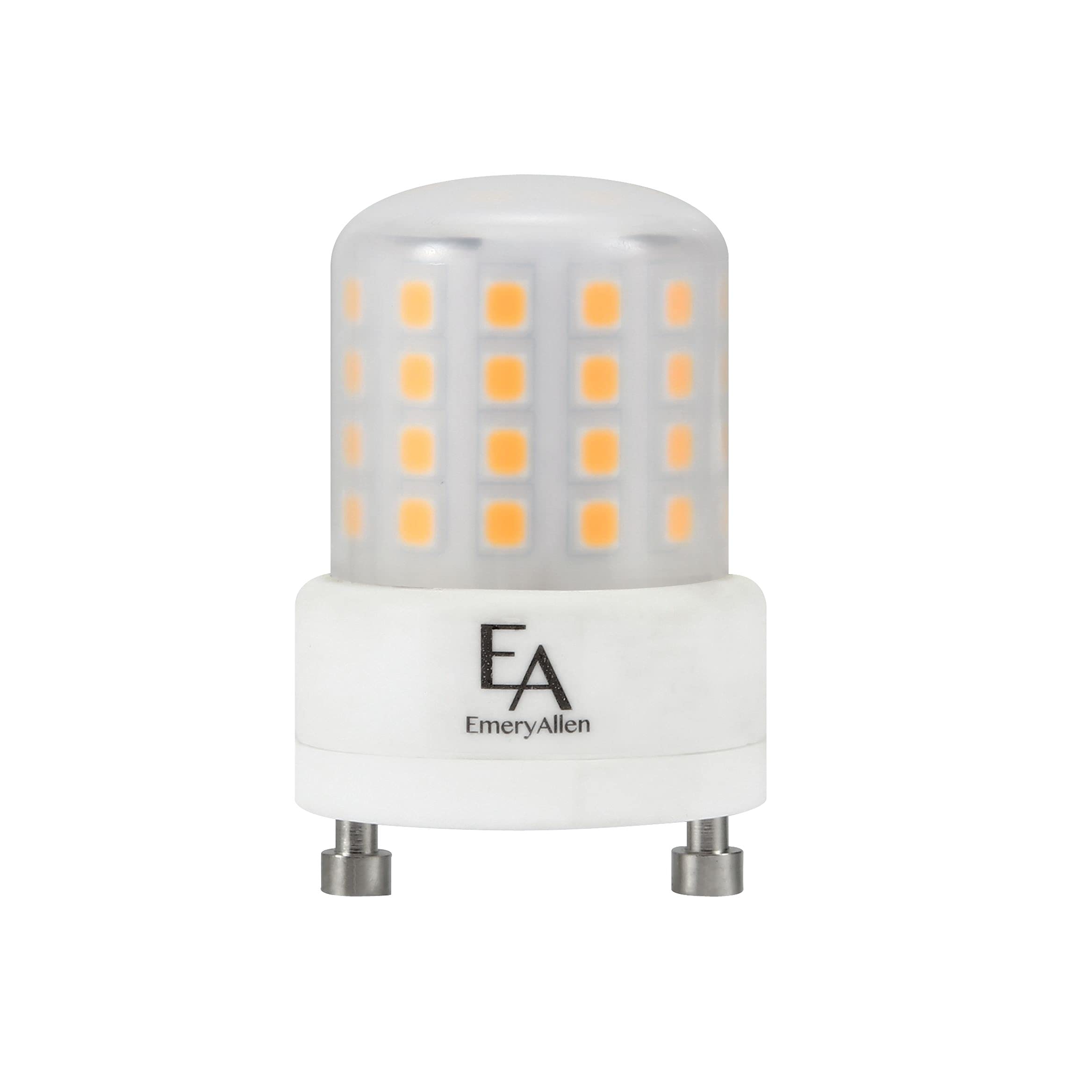 EmeryAllen GU24 Base, 5.0 Watt (60W Equivalent) Dimmable JA8 Compliant LED Light Bulb |100-130V - 550 Lumens |3000K | 1 Pcs