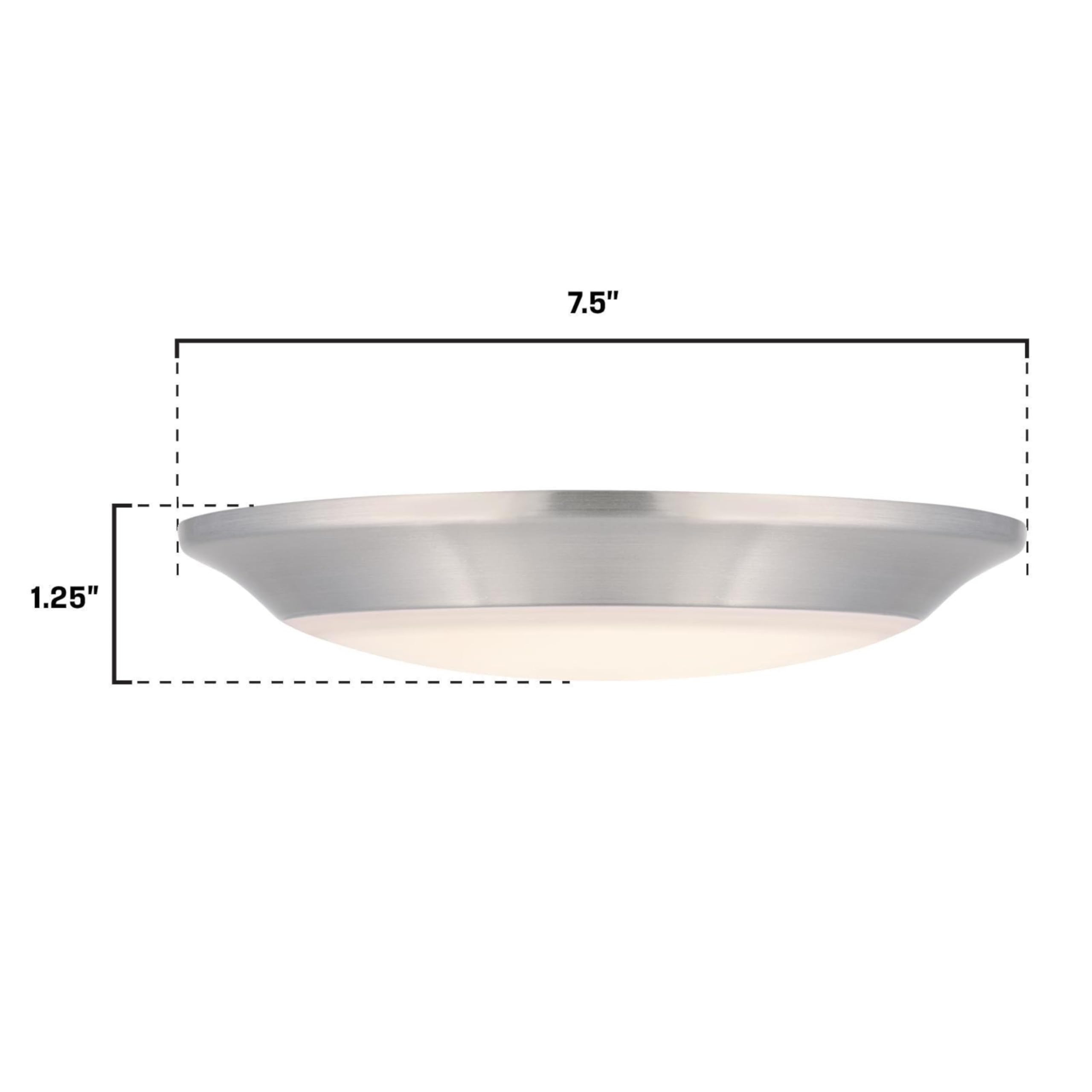 Westinghouse 6134200 Makira Traditional One-Light, 7.5 Inch 16 Watt Dimmable Led Indoor/Outdoor Selectable Surface Mount Fixture