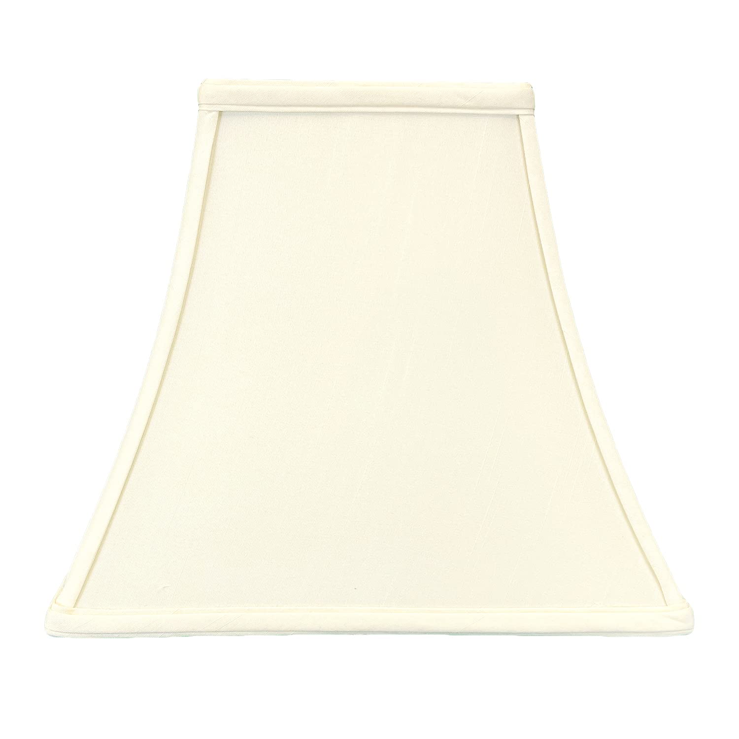 Royal Designs, Inc. Regal Square Bell Lamp Shade, 5 X 10 X 9, Eggshell (Bso-715-10Eg)