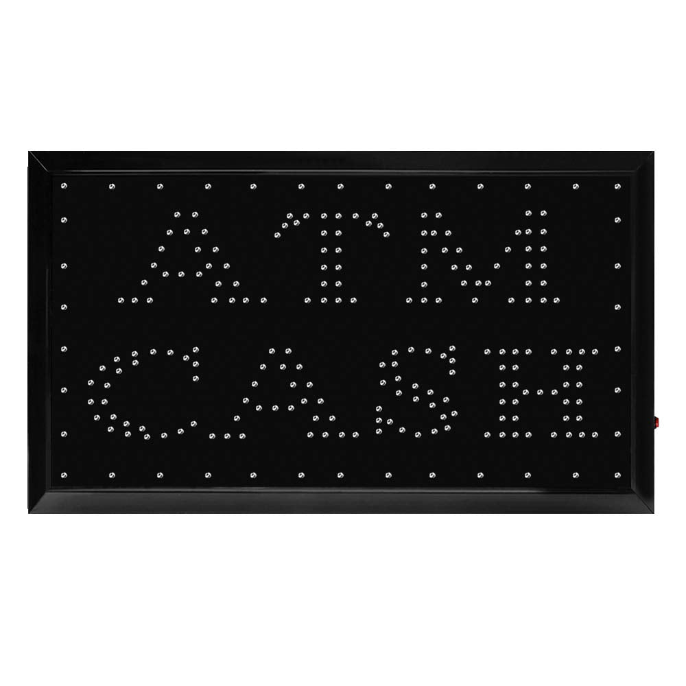 Boshen LED ATM Sign for Business Display Animated Motion Advertisement Board with Switch Flashing & Steady Mode Blue&Green&Red