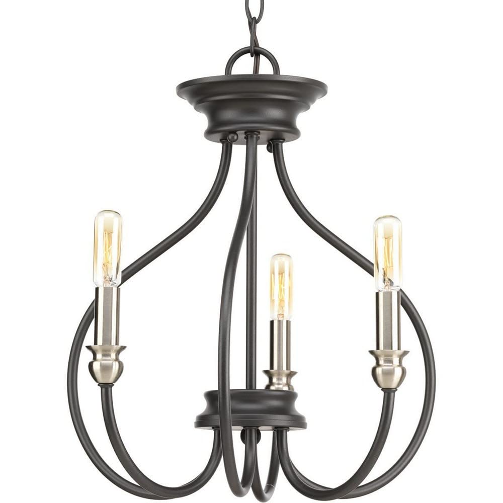 Progress Lighting P350042-143 Whisp Close-To-Ceiling, Black