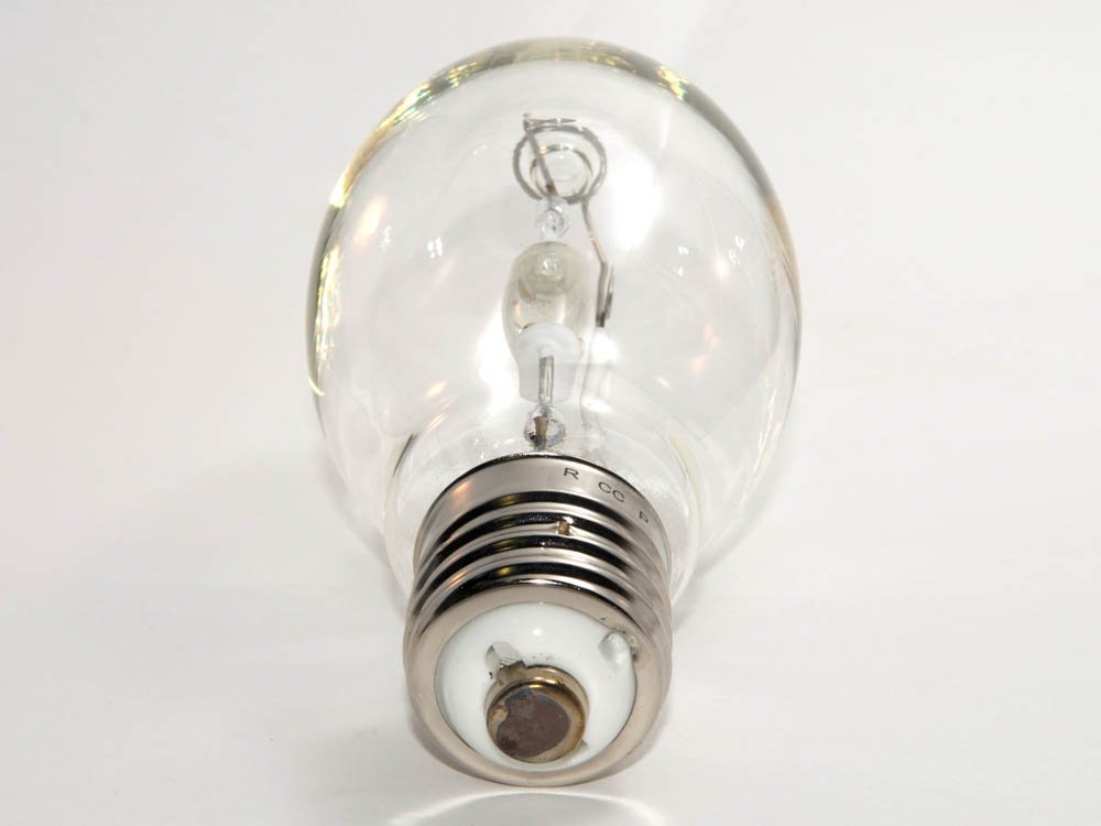 Plusrite 1575 250W ED28 Metal Halide Bulb, Mogul Base, Unprotected Arc Tube, Color 6