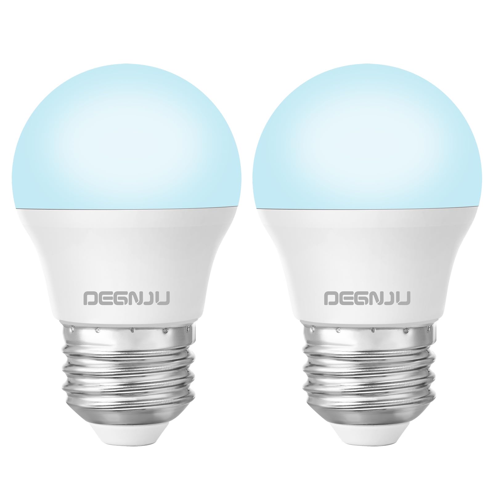 Degnju Led Refrigerator Light Bulb, 40 Watt Equivalent, 120V, Fridge Light Bulb 5000K Daylight White, A15 Appliance Bulb 5.5W Fo