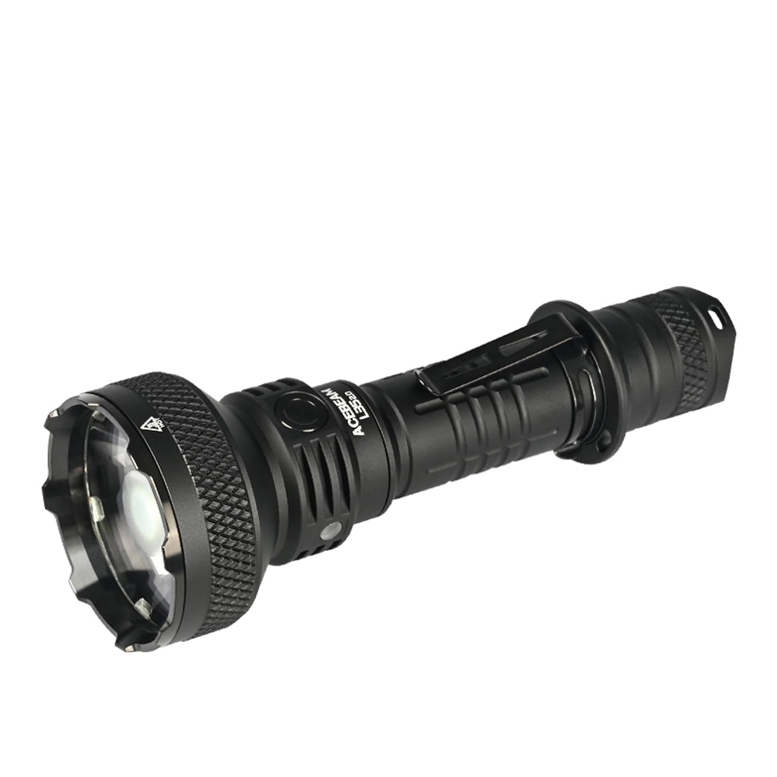 ACEBEAM L35 Tactical Flashlight, 5000 High Lumens Rechargeable Flashlight, 711 Yards Long Range Throw Led Flashlight, Super Comp