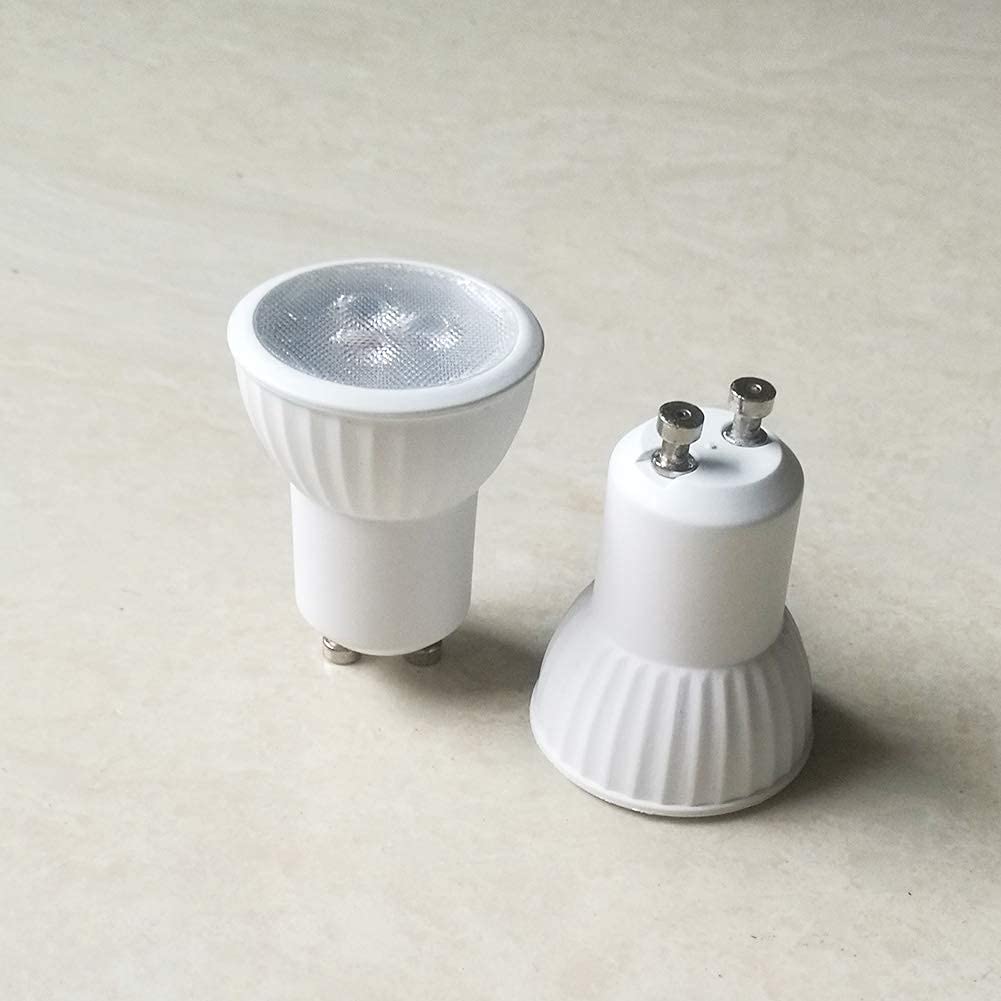 Ukzboss Mr11 Gu10 Mini Led Spotlight Bulb 3W 3000K Warm White, 35W Halogen Equivalent