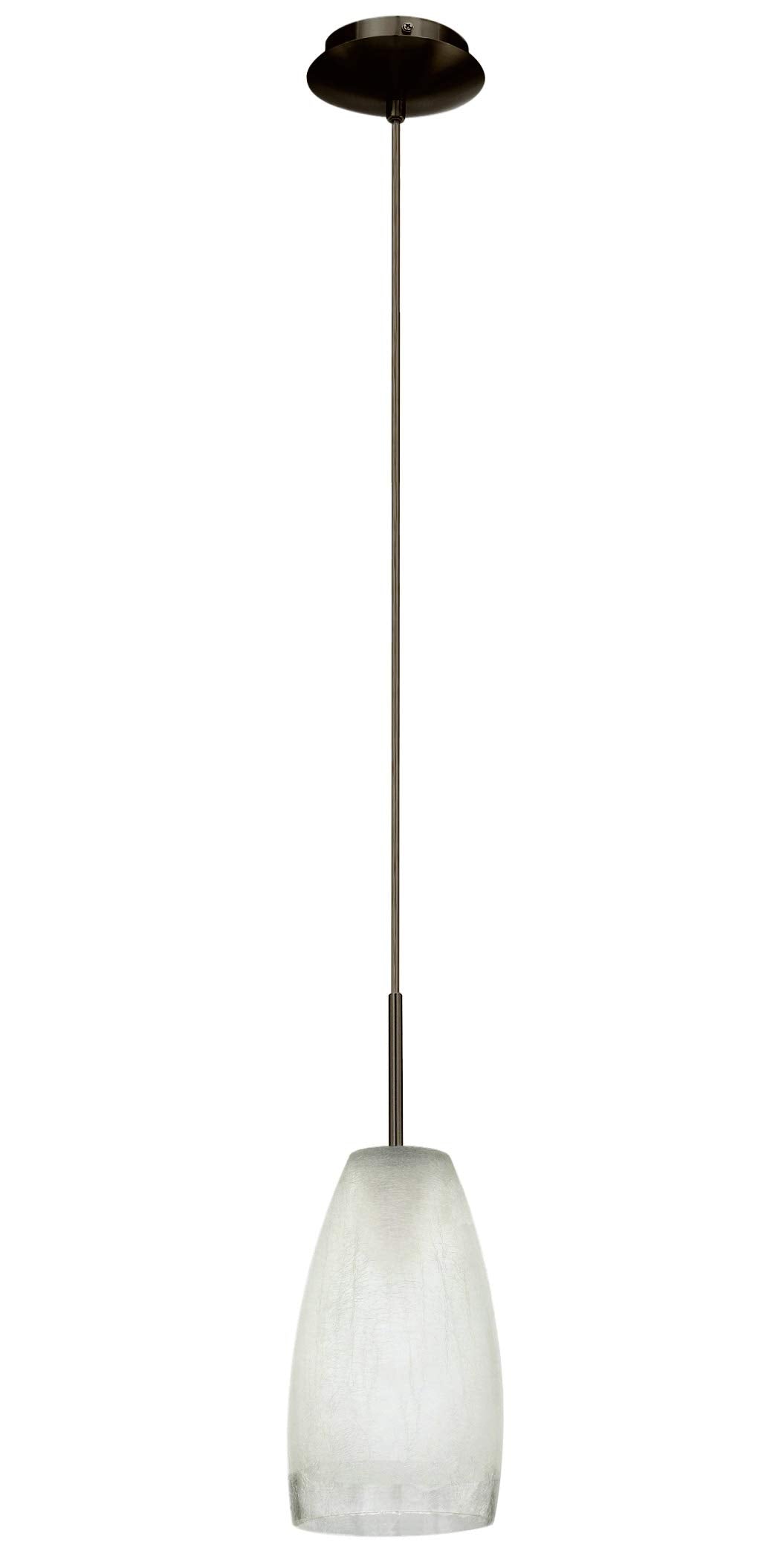EGLO 20599A Crash Ceiling Pendant, 14-Inch, Matte Nickel