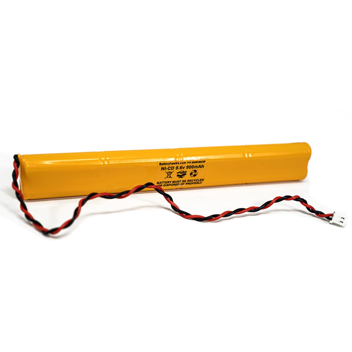 Bbat0043A Unitech Bat9.6V700 Aa900Mah 9.6V Elb-B003 Lithonia Elb-B004 9.6V 900Mah Ni-Cd Battery Pack Replacement For Exit Sign Emergency Light Fire Batteryhawk, Llc