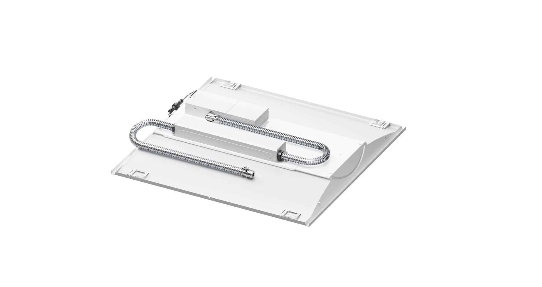 Lithonia Lighting 2X2 Led Troffer Light  Stack Switch Led Lay-In Ceiling Light Fixture  Adjustable Lumens  3500K/4000K/5000K Switchable Color Temperature  Includes Emergency Battery Backup  White