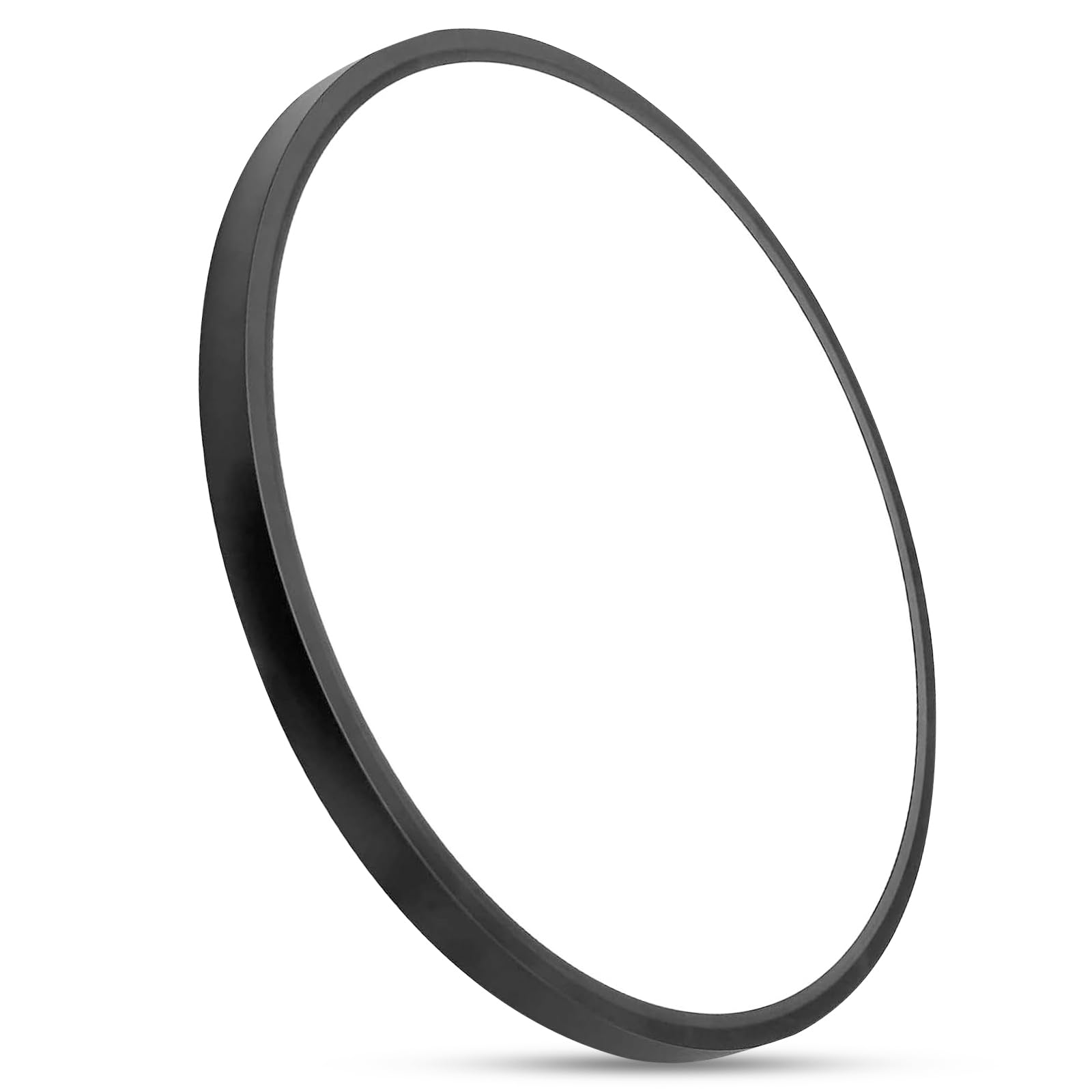 TLZ TLZ LIGHTING 20 Inch LED Flush Mount Ceiling Light, 40W, 4350LM, CCT Selectable, Black, Model FY201-D50025-40W