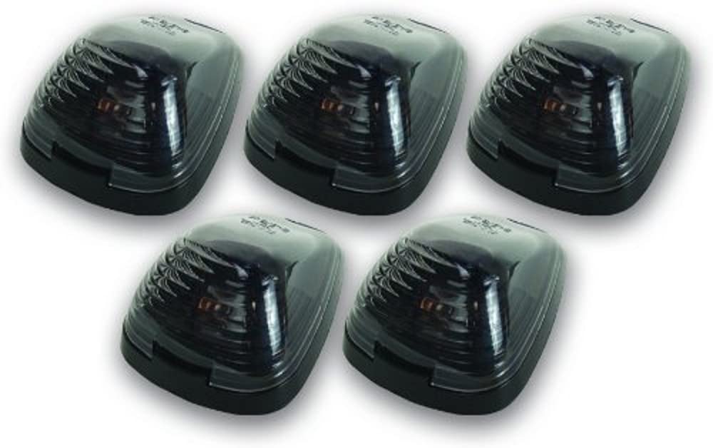 Pacer Performance 20-235S Hi-Five Smoke Ford Style Cab Roof Light Kit, (Pack Of 5)