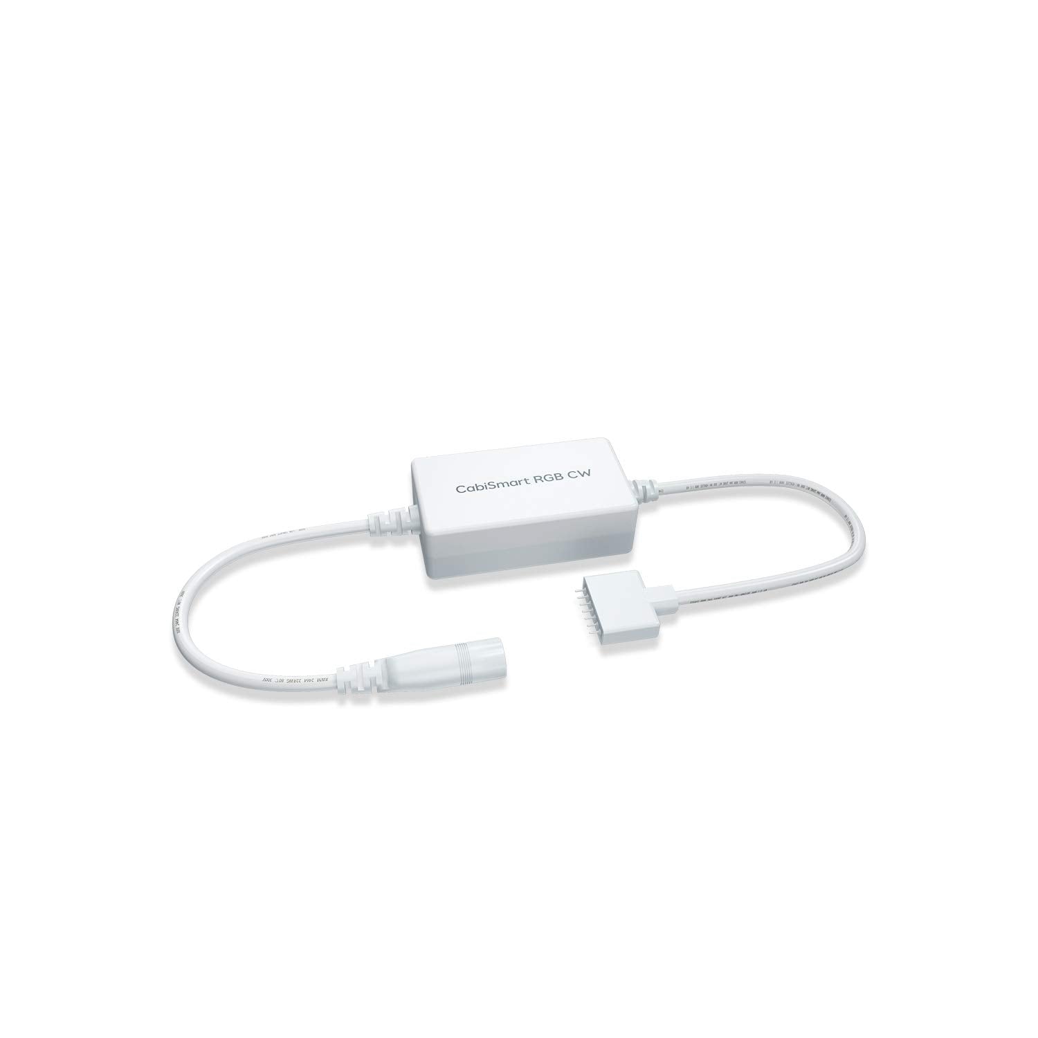 LAMPAOUS CabiSmart RGBCW Control Box 7 Pins for CaiSmart RGBCW White and Color lights bar Compatible with Alexa Google (CabiSmar