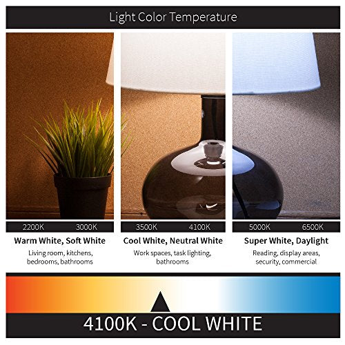 Sunlite Fc22T5/Sp841 Fluorescent 22W T5 Circline Ceiling Lights, 4100K Cool White Light, 2Gx13 Base