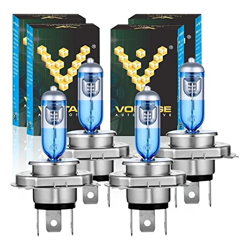 Voltage Automotive 9006 Hb4 Headlight Bulb Blue Eagle 40 Percent Brighter Upgrade (4 Pack) - Replacement For High Beam Low Beam Driving Fog Light