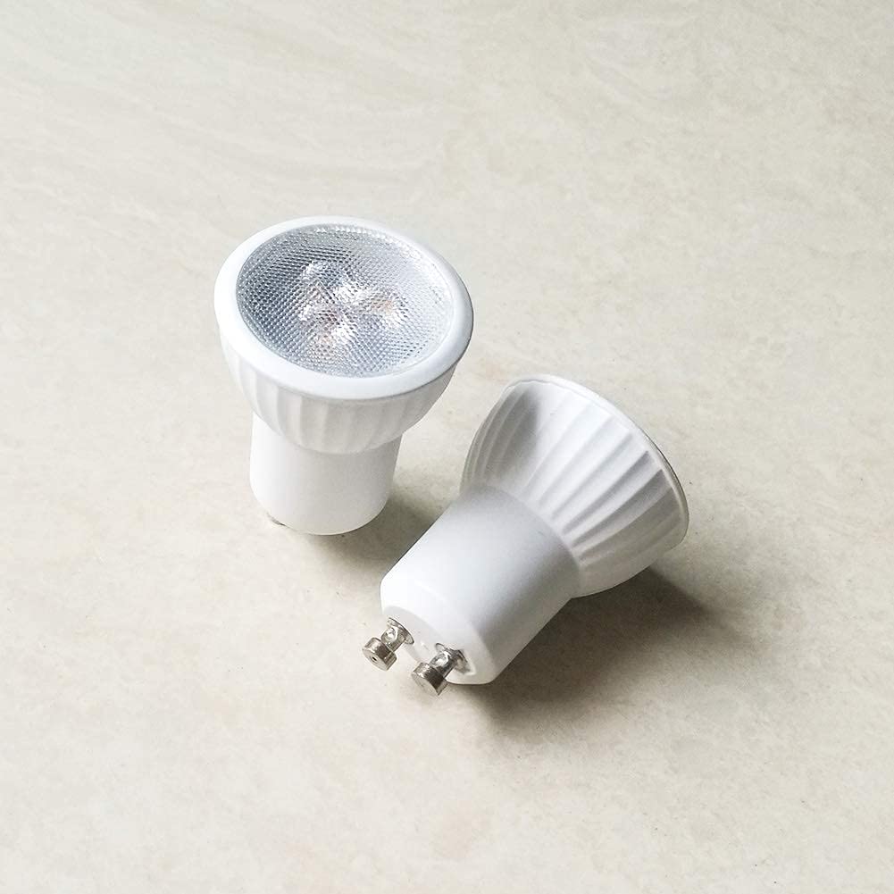 Ukzboss Mr11 Gu10 Mini Led Spotlight Bulb 3W 3000K Warm White, 35W Halogen Equivalent