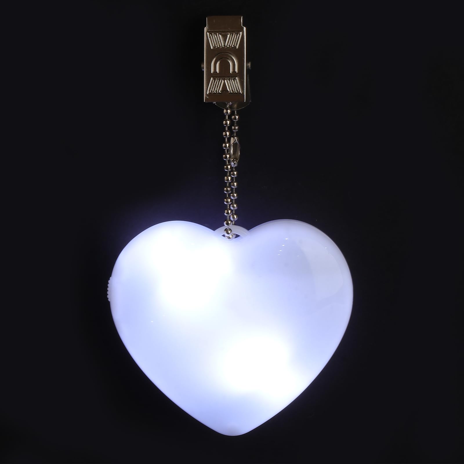 Uonlytech Heart LED Purse Light Handbag Light with Touch Sensor Lamp Xmas Cold White Tree Hanging Ornament Valentines Day Gift P