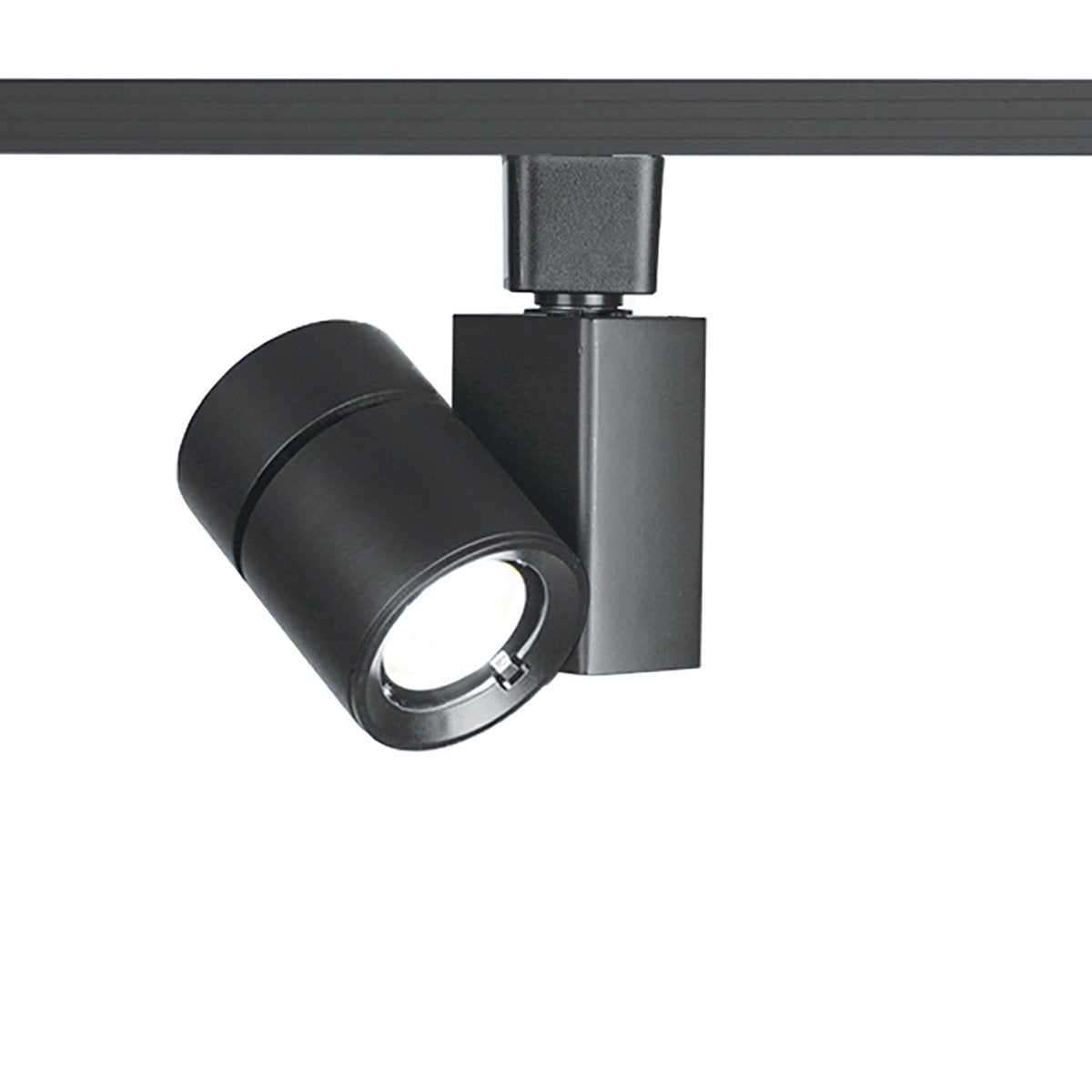 WAC Lighting L-1023F-830-BK LED Track Head, Flood Beam, Aluminum, 3000K, Black Finish