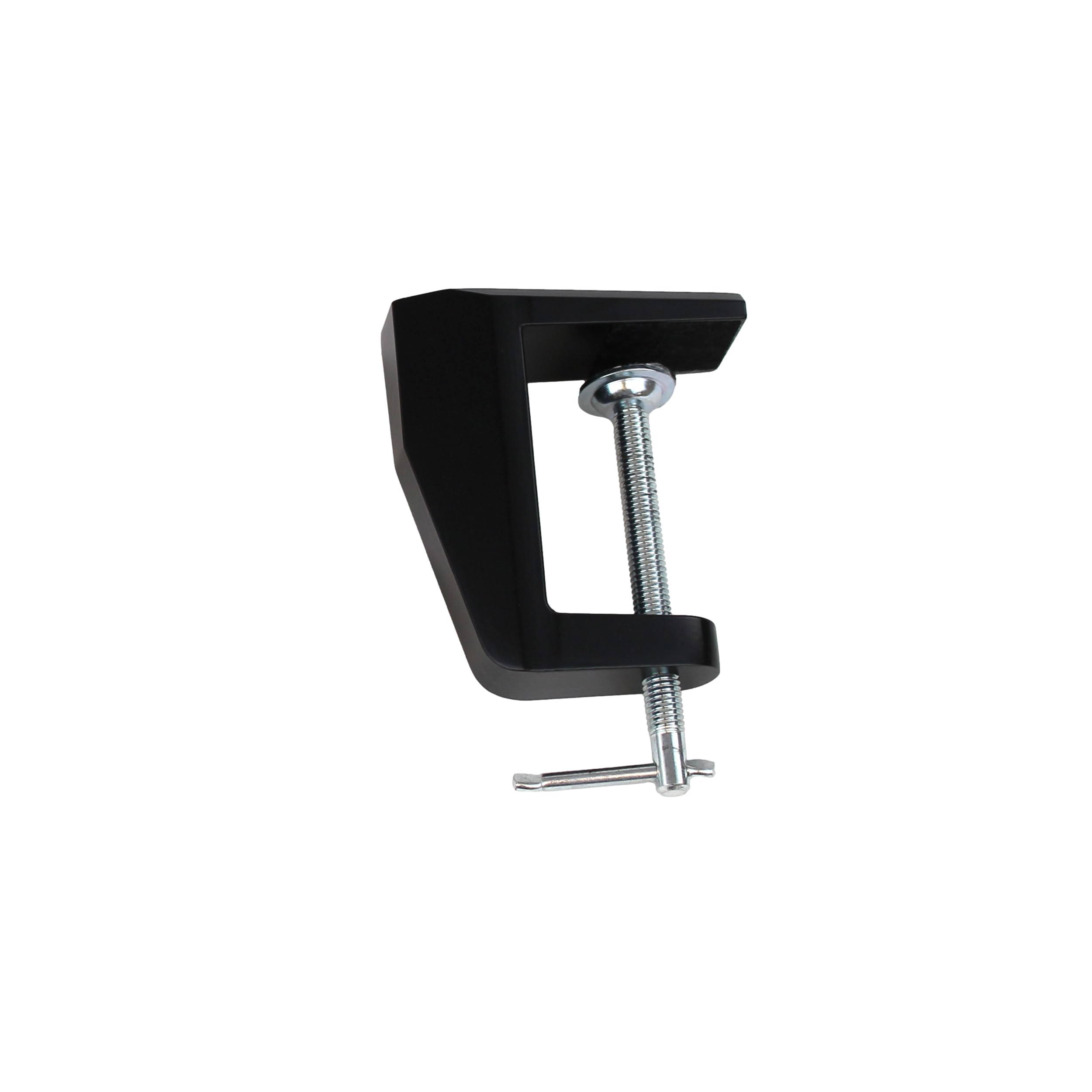 Luxo A-Edge Mount Bracket for Horizontal Surface Mounting, Aluminum, Black, Model 60001BK